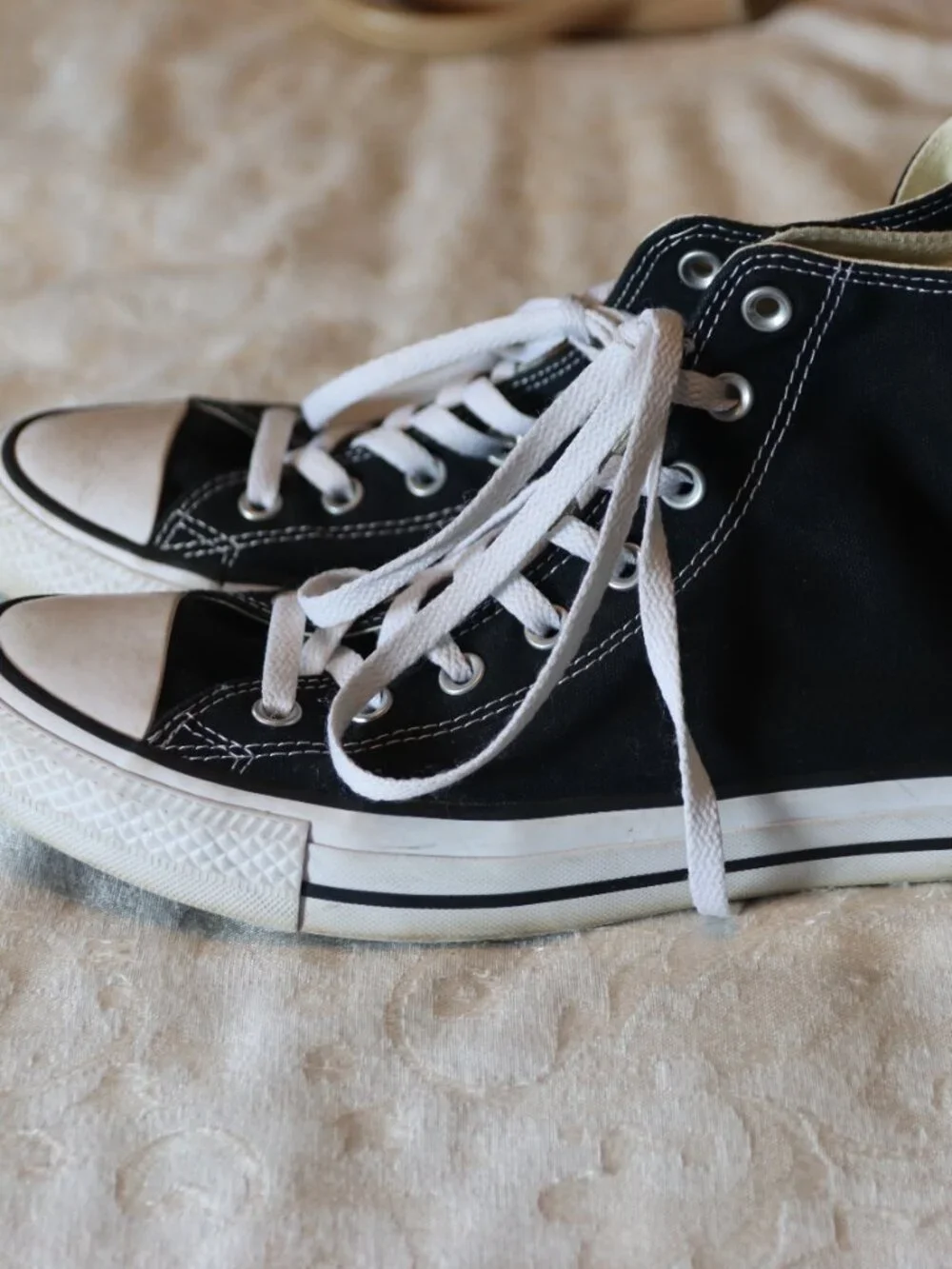 CONVERSE Chuck Taylor All Star Black High Top Canvas Shoes Men's 11 Women's 13